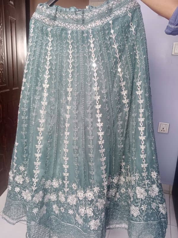 Indian Lehanga | Light Sea green | Medium size 1