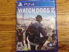 watch dogs 2 ps4 or exchange.   (rdr2,gta5,god of war)