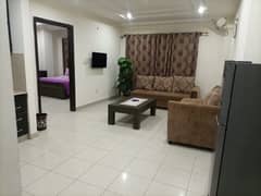 Short Time daily basis 1bed room fully furnished apartments safe and secure couple allow