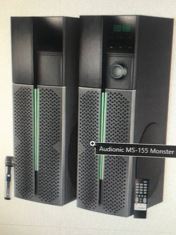Audionic monster MS155 speakers 0