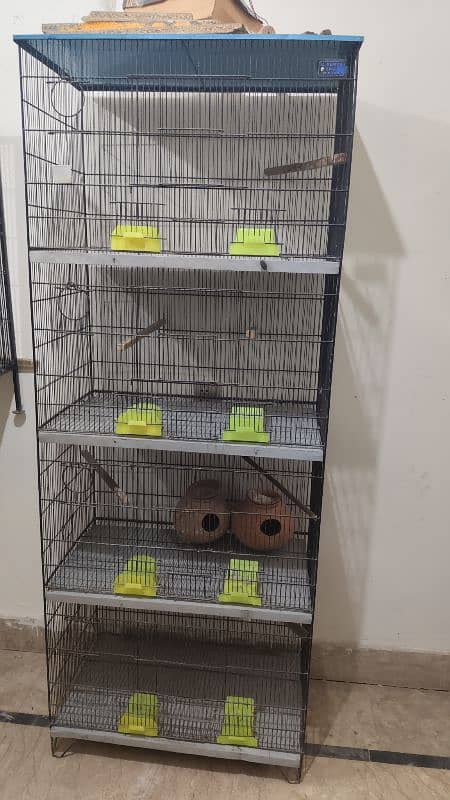 4 portion cage best for lovebirds snd cocktaile 0