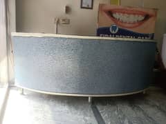 Curved reception table for sale