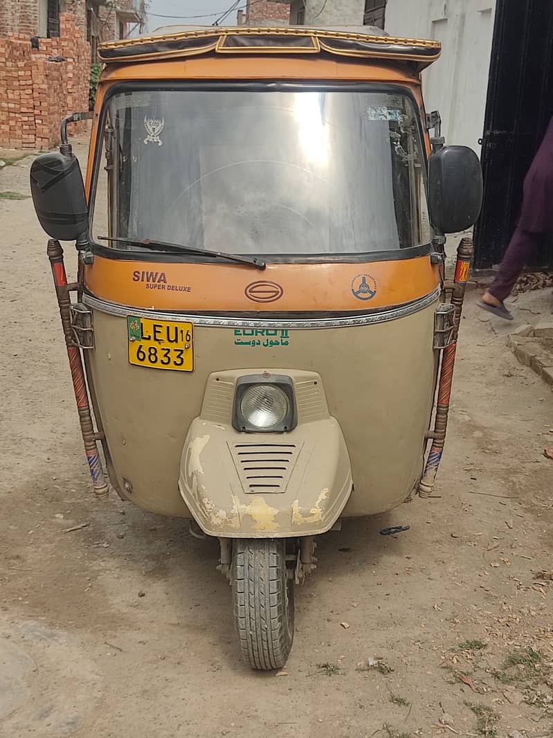 Siwa Modified auto Rickshaw 2016 modle fresh condition 5