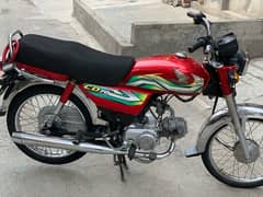 HONDA CD 70 2023 MODEL LUSH CONDITION