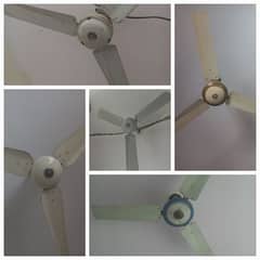 5 used ceiling fans