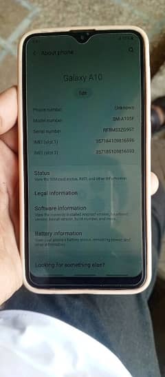 Samsung Galaxy A10 used