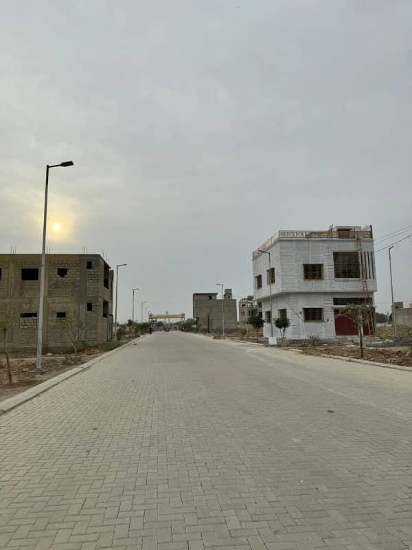 Malir Town Residency phase 1 120 sq yards plot for sale 3