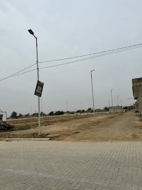 Malir Town Residency phase 1 120 sq yards plot for sale 5