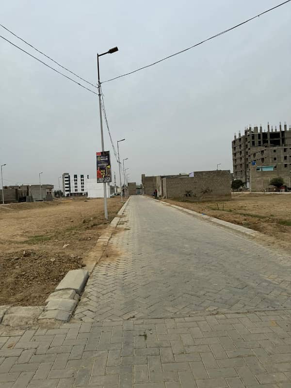 Malir Town Residency phase 1 120 sq yards plot for sale 14