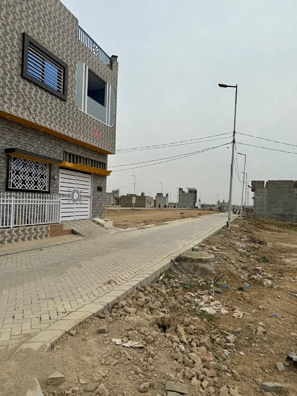 Malir Town Residency phase 1 120 sq yards plot for sale 20