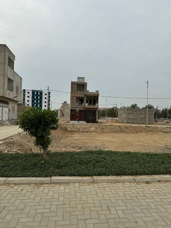 Malir Town Residency phase 1 120 sq yards plot for sale 23