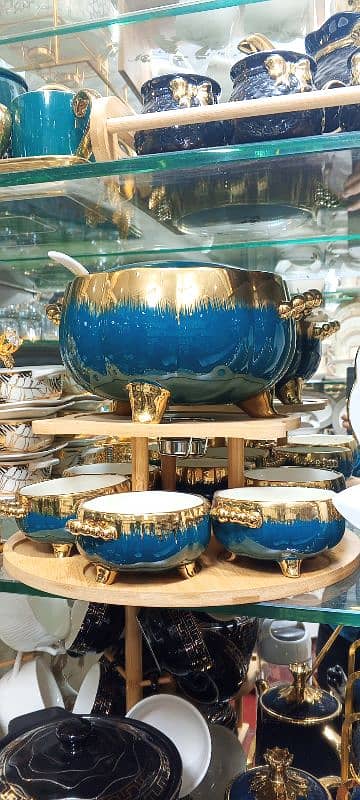 All dish tea set soup sets waritey 11