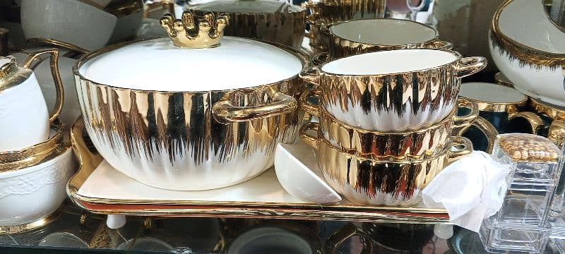 All dish tea set soup sets waritey 18