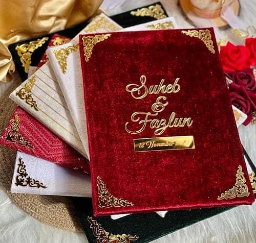 Nikah books / customaize nikah book / frames / customaize products 2