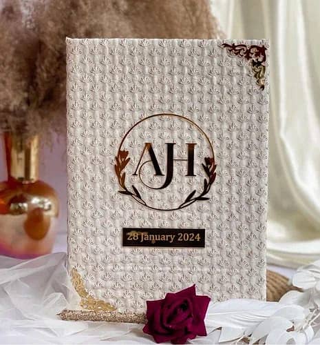 Nikah books / customaize nikah book / frames / customaize products 4