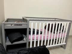 baby wooden cot