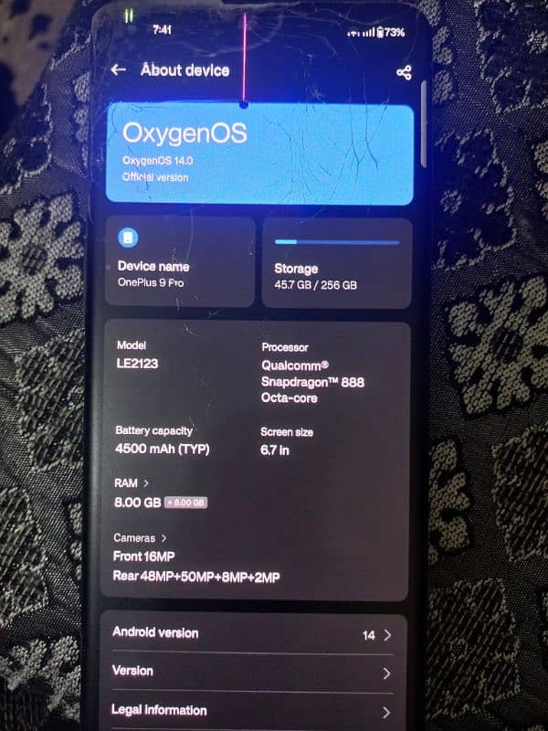 oneplus 9pro 5g 2 sim punch all ok all working 6