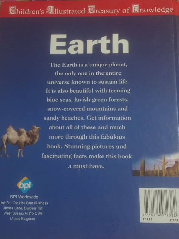 Children's Illustrated Treasury of Knowledge: Earth 1