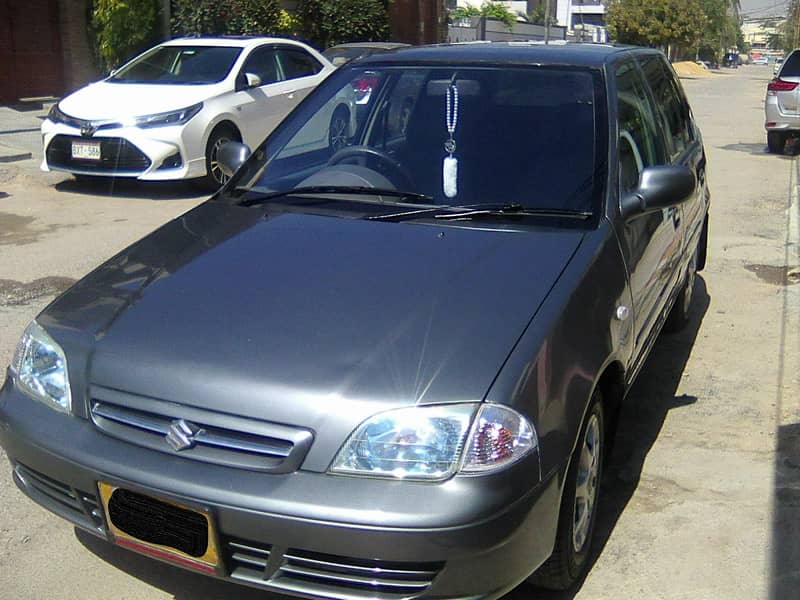 SUZUKI CULTUS VXLi MODEL 2009 METALLIC GREY COLOUR BEHTREEN CONDITION 12