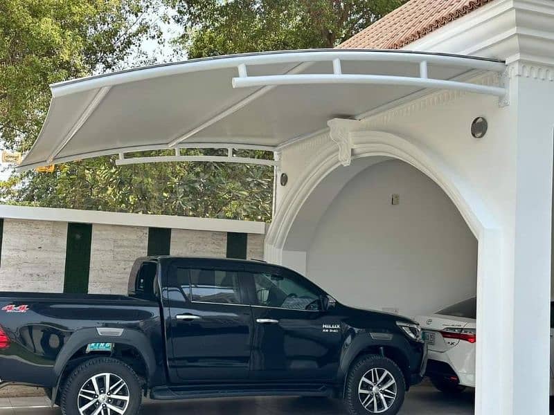Wall mounted shade - Porch car park - Marquee shed - Canopy - Sunshade 0