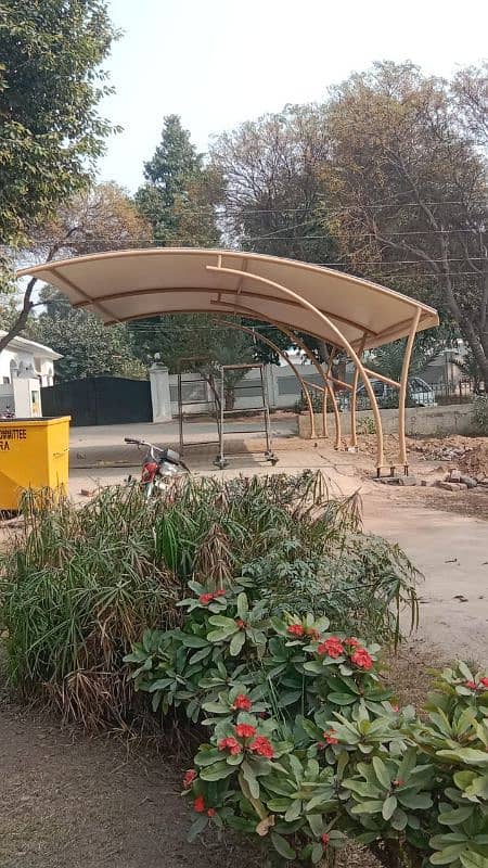 Wall mounted shade - Porch car park - Marquee shed - Canopy - Sunshade 12