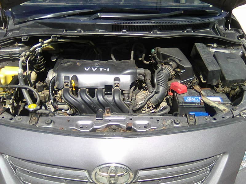 TOYOTA COROLLA GLi MODEL 2009 METALLIC GREY COLOUR BEHTREEN CONDITION 6