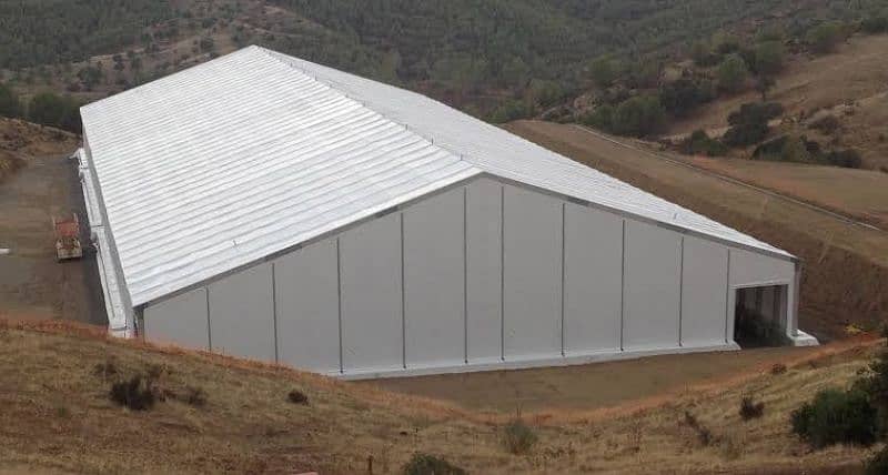 Modern tensile parking shed - Storage shed - Outdoor shade - Canopy 1