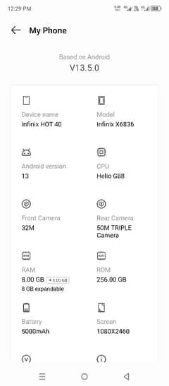 infinix hot 40