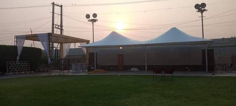 Dome parking shade , Pvc fabric shed , durable parking shade, Canopy 13