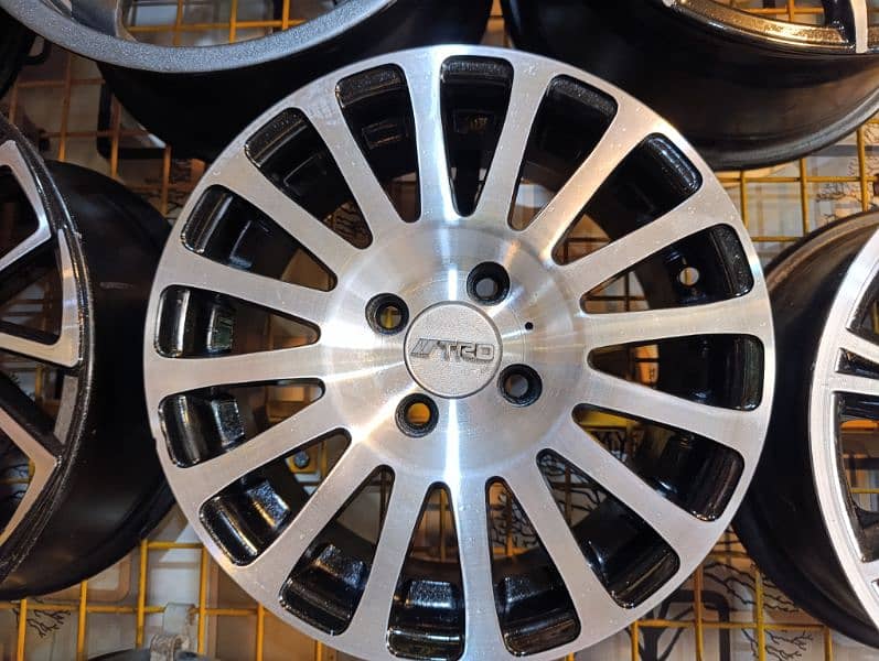 Imported Alloy Rim 12to15 size Alto,Mehran,Coure,belta,Liana etc. 6