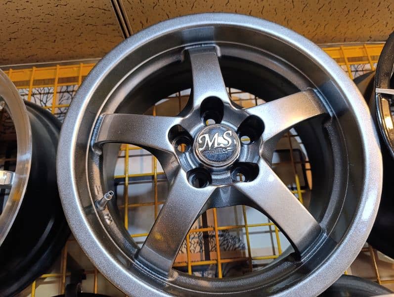 Imported Alloy Rim 12to15 size Alto,Mehran,Coure,belta,Liana etc. 9
