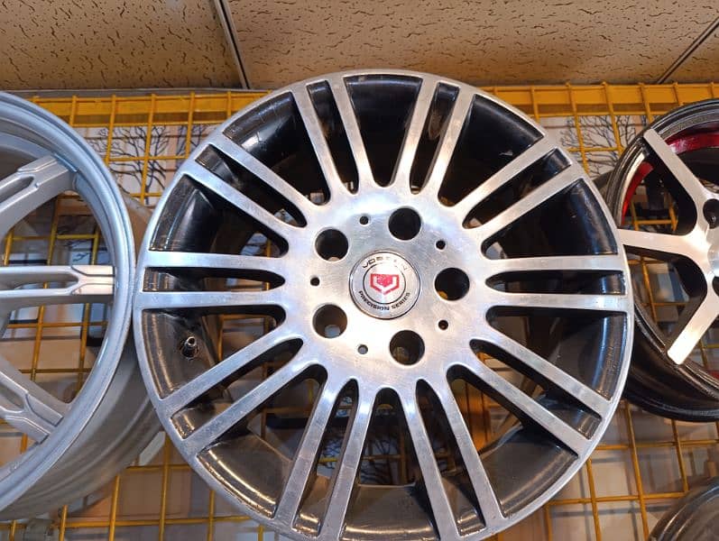 Imported Alloy Rim 12to15 size Alto,Mehran,Coure,belta,Liana etc. 12