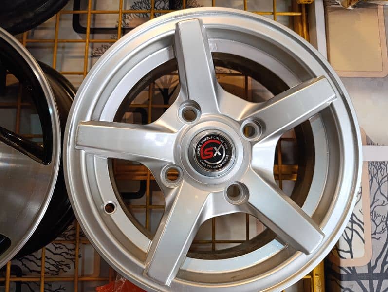 Imported Alloy Rim 12to15 size Alto,Mehran,Coure,belta,Liana etc. 15