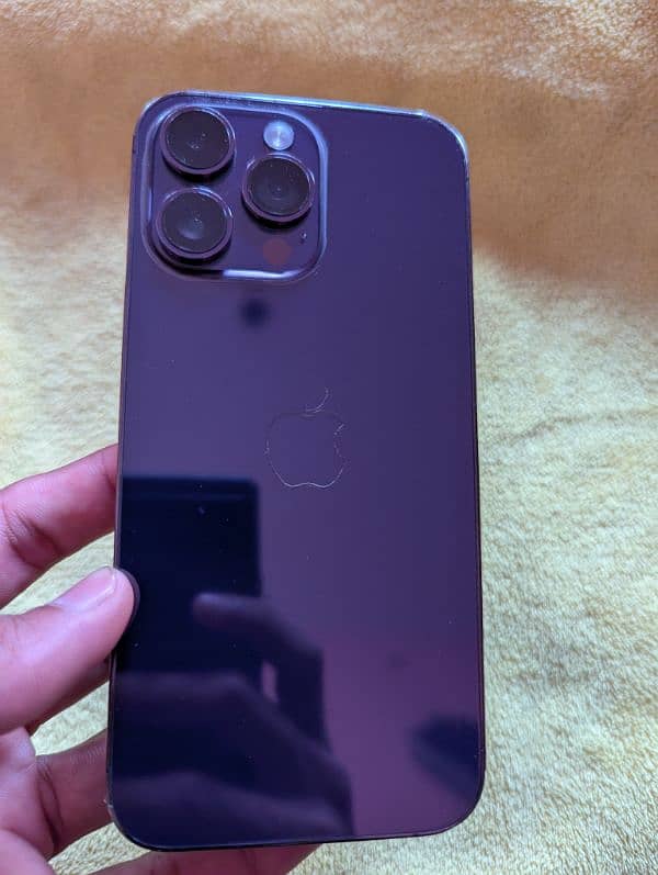 iPhone 14 Pro Max Deep Purple 256 gb Non Pta Factory Unlock 0