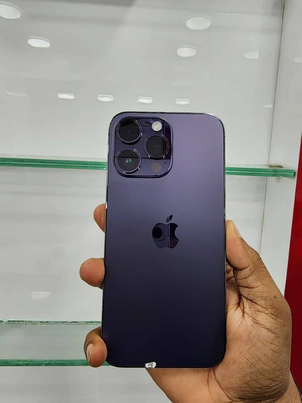 iPhone 14 Pro Max Deep Purple 256 gb Non Pta Factory Unlock 1