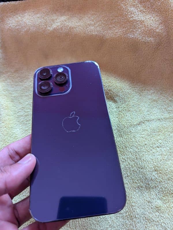 iPhone 14 Pro Max Deep Purple 256 gb Non Pta Factory Unlock 3