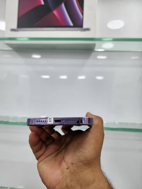 iPhone 14 Pro Max Deep Purple 256 gb Non Pta Factory Unlock 5