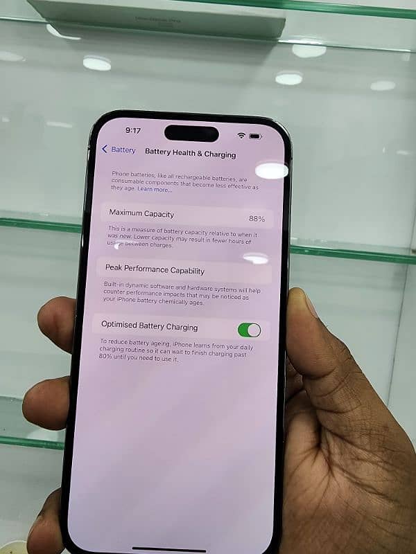 iPhone 14 Pro Max Deep Purple 256 gb Non Pta Factory Unlock 9