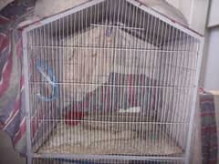 3 portion  Birds cage sale