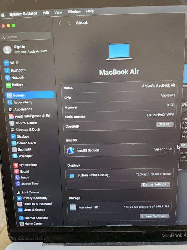 MacBook Air M1  just box open 4