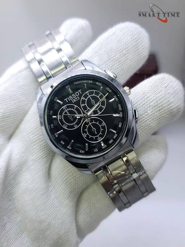 Mens beautiful watch with free cash on delivery 1