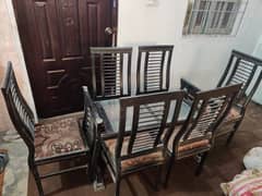 6 Chairs Dining Table