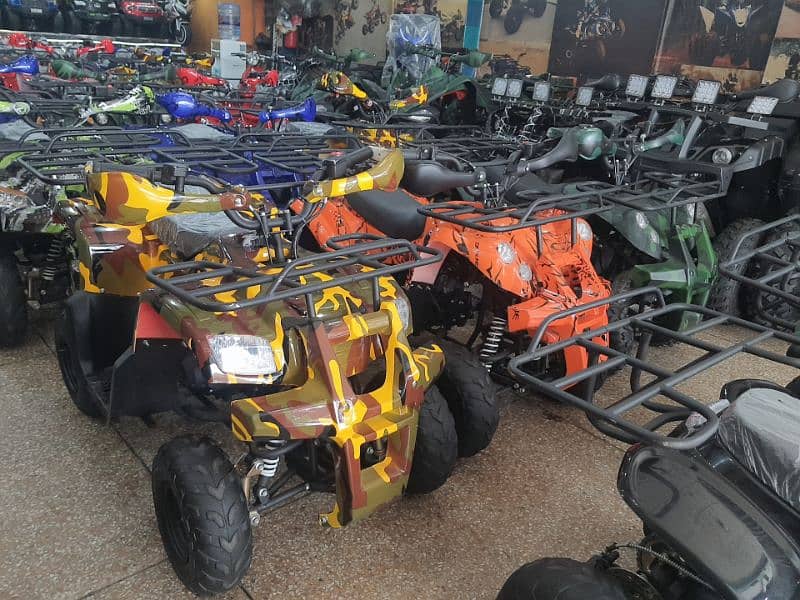 fresh imports atv quad wheels kids bikes delivery all Pakistan 7