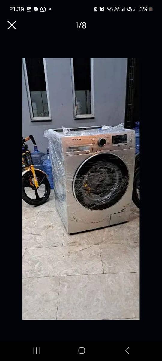 Samsung fully automatic front load 8kg 1