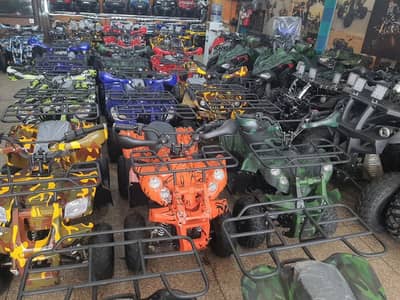 heavy stock atv quad 4 wheels all size delivery all Pakistan