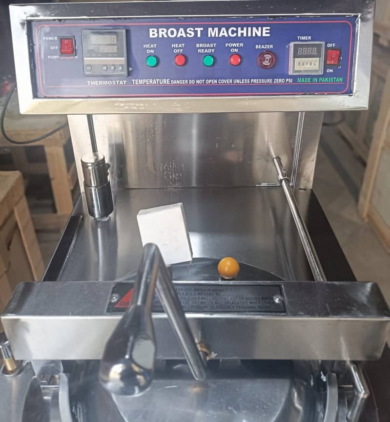 Broast machine 18 litter oil capacity 2