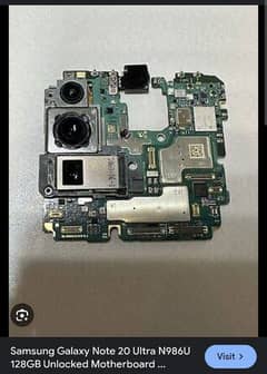 Samsung Note 20 Ultra Motherboard Read ad carefully