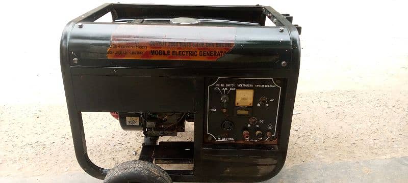 3500 watt generator good condition for sale 1