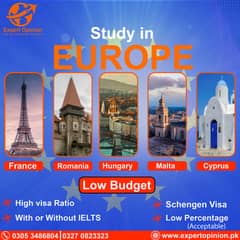 Study in Europe – Admissions Open for 2025!