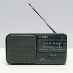 Vintage 1993 Sony ICF-390 AM/FM Radio Made in Japan - Fully Working